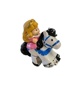 Fisher Price Little People Disney Princess Klip Klop Aurora Sleeping Beauty